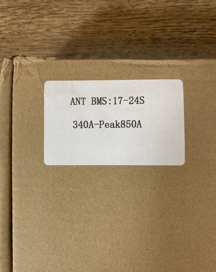 Smart BMS ANT 17–24S: 340 А постоянно, 850 А в пике