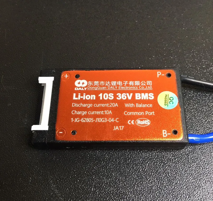 Плата защиты Li-ion 10S на 36 В, ток заряда 10 А — такая идёт в сборки для велосипедов